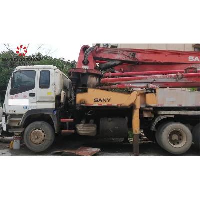 China SANY Used 2007 Model 37-Meter Concrete Pump Truck for Sale for sale