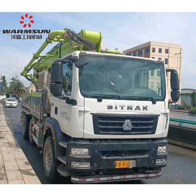 China Second Hand 2022 Zoomlion 43-Meter Concrete Pump Truck for Sale for sale