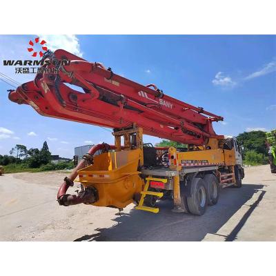 China SANY Second Hand 2011 Model 37-Meter Concrete Pump Truck for Sale for sale