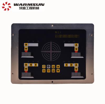 China Aluminum Alloy Outrigger Level Adjustment Panel 282×204×70mm For Crane for sale