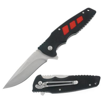 China Belt Clip New Arrival Stainless Steel Group of Ten Handle Hot Sale Pocket Camping Hiking Survival Outdoor Knife for sale