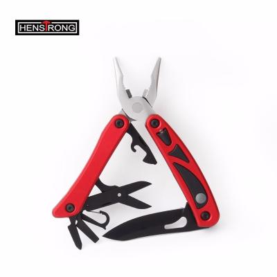 China Made by Clean Fine Masking Technology Patent Stainless Steel Multi Purpose Pliers Hand Tool with LED Light for sale