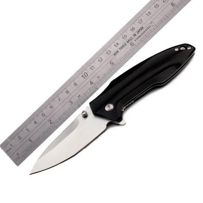 China Thumb Button Gear Folding Pocket Survival Outdoor Knife for sale