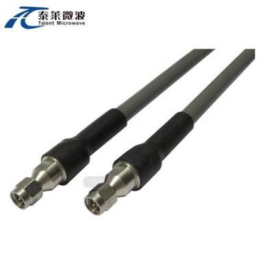 China 90 18GHz Ultra Low Loss Phases Stable Flexible RF SMA Cable for sale