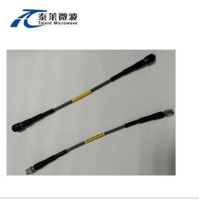 China 90 40GHZ Ultra Low Loss Phases Stable Flexible RF Coax Cable with 2.92mm Connectors for sale