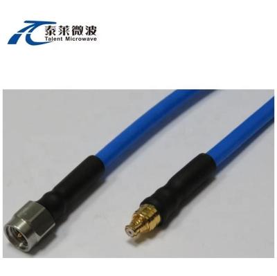 China 90 Made in China High Performance Flexible Cable Assembly replacing Semi-Rigid microwave RF SMA to SMP Coaxial Cable Assembly for sale