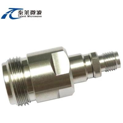 China 18GHz 2.92mm RF Connector Female to N Female Straight RF Connector Coaxial Adapter for sale