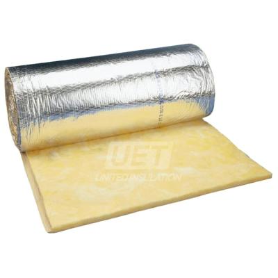 China Modern Sound Insulation Glass Wool Felt Glass Wool Insulation Blanket Roof for sale