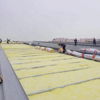 China Contemporary Fiberglass Insulation Roof Product Glass Wool Heat Retention Cotton High Temperature Resistance for sale