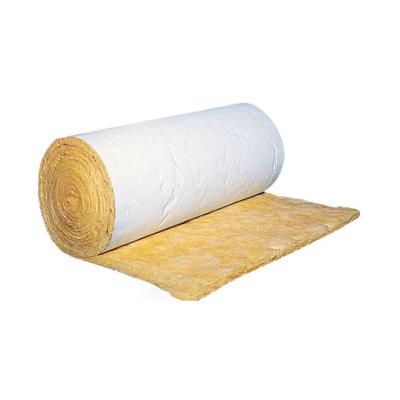 China Traditional UET Blanket Faced White Foil Facing Insulation Fiber Glass Wool Blanket for sale