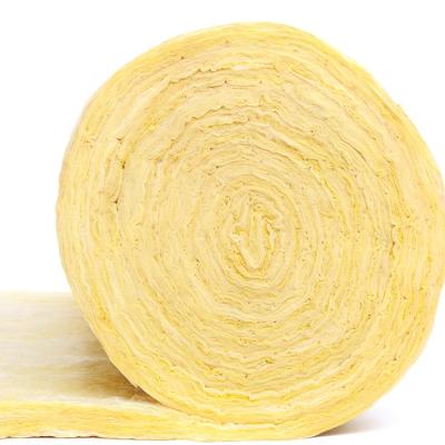 China Traditional fireproof glass wool blanket with FSK aluminum foil insulation to build thermal insulation for sale