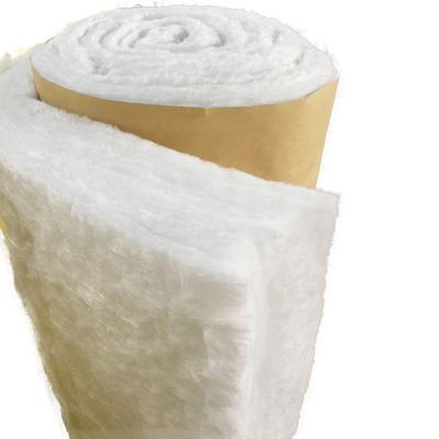 China Traditional Formaldehyde Free Glass Wool Blanket Blanket Green Insulation Materials Price Blankets Glass Wool Batts for sale