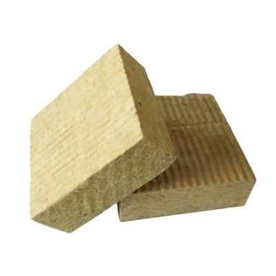 China Wall Fire Stop Thermal Insulation Basalt Rock Wool Panel Industrial External Hydrophobic Slab for sale