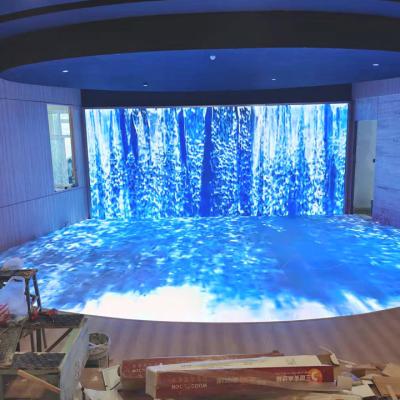 China Supports Various Colors Colorful Flexible LED Floor Screen -20C- 45C For AC90-240V for sale