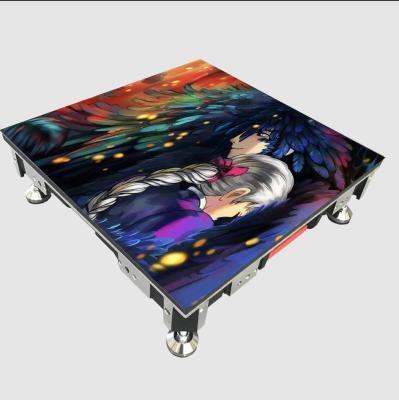 China 3840Hz Aluminum Floor LED Display with Customizable Cabinet Size 500*500mm for sale