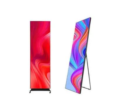 China Full Color Commercial LED Display Poster For Indoor Use 2000*750*30mm Screen Size for sale