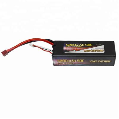 China China Supplier High Rate C 5200mah 11.1v 3s RC Car Lipo Battery for rc car 26.5*44*136mm for sale