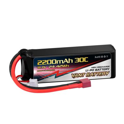 China BATTERY 2200mAh 11.1V 3s 30C with Deans for RC Multi Rotors, Drone Vant/Pulse/ZEEE/GensAce/Kypom/MaxAmps/Nano-tech LIPO RC Drone for sale