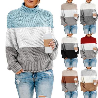 China Autumn Winter Knit Sweater Women 2021 Anti Shrink Customize Women's Sweater for sale