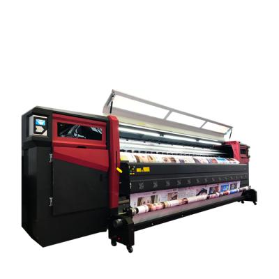 China Outdoor hot sale digital inkjet printing machinery sticker crystaljet decoration advertising solvent printer for outdoor banner printer for sale