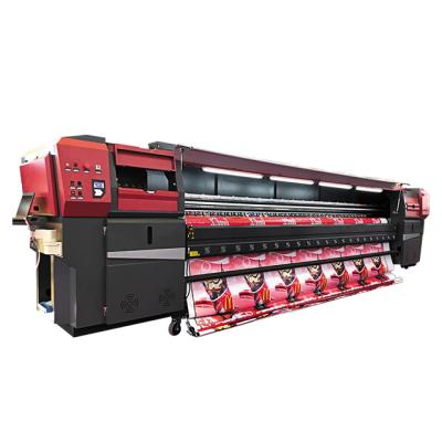 China Large Format PVC Flex Banner Printer High Speed ​​Up To 600 Sets Per Hour Flex Printing Machine 5m Solvent Printer Factory Price for sale