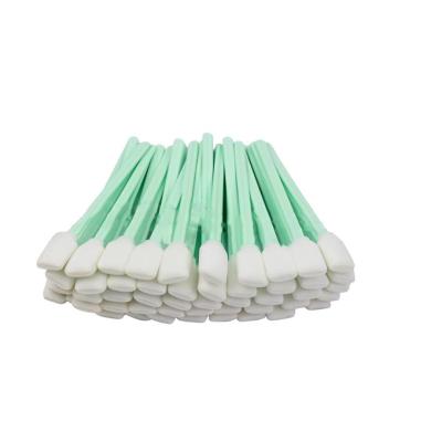 China 100% brand crystaljet EO remover dx5 printhead green cotton cleaning stick for inkjet dtg printer for sale