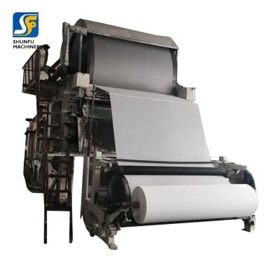 China Small Type Toilet Paper Paper Industry Machine Making Tissue Paper Making Liner for sale