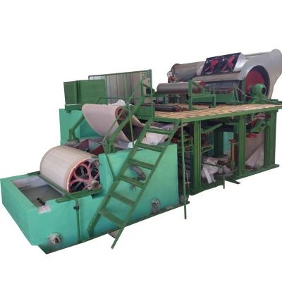 China Paper Industry Small Size Toilet Paper Production Line Raw Paper Making Machine Maker Paper Outlet for sale