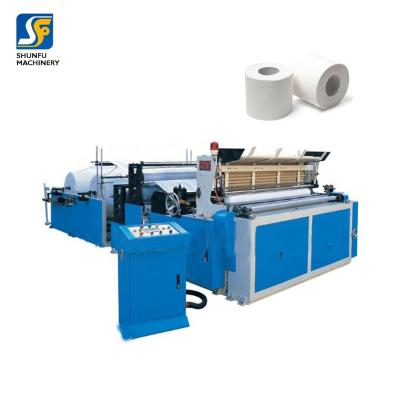 China Desktop Machinery Industry Roll Paper Cutting Machine Tissue Paper Processing Band Saw Hand Cutter Sealing Machinery for sale