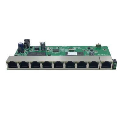 China New Solution FTTX Port High Output 9 Gigabit POE Reverse Poe Switch PCB Board Rpoe For ISP RPoE Scenario for sale