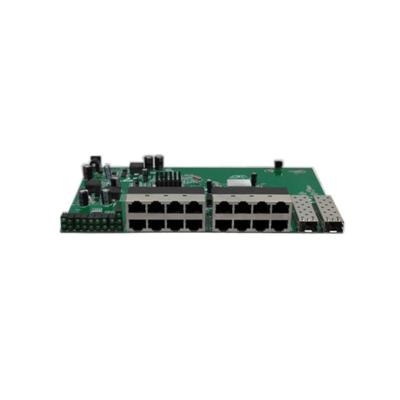 China POE With Port Vlan Isolation 16 10/100M Reverse POE Switch With 2 Gigabit SFP Port for sale