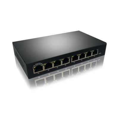 China Gigabit 8-Port Passive VLAN Support 24V Non-Standard PoE Ethernet Switch Support 24V PoE Controlled Power Supply for sale