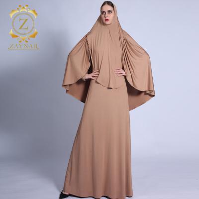 China Modest Dress Ethnic Clothing Dubai Kaftan Anti-wrinkle Zaynab Abaya Muslim Clothing Jilbab Dress Abaya Traditional Islamic Women Clothing for sale