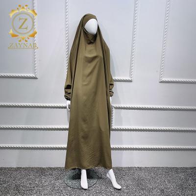 China Anti-wrinkle Islamic Women Long Skirt Kimono Robe Muslim Islamic Moroccan India and Pakistan Jalabiya Clothing for Women Kaftan for sale