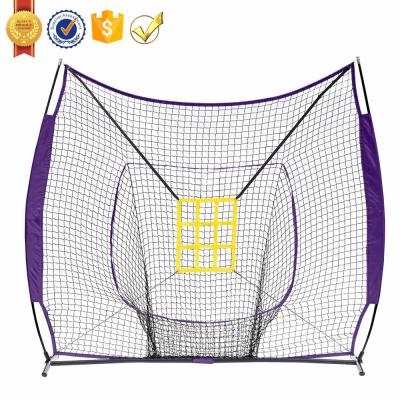 China BN03B Durable High Quality Portable Baseball Batting and Baseball Batting Throwing 7Ft Baseball Net for Pitcher for sale