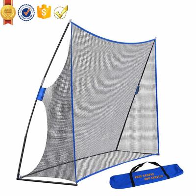 China Durable Construction High Quality GN08A 7 x 7 Golf Course Outdoor Steel Material Practice Feet Chipping Hitting Cage Golf Net for sale