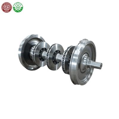 China Rail Vehicle AAR Standard Wheel Assembly For Rail Vehicles for sale