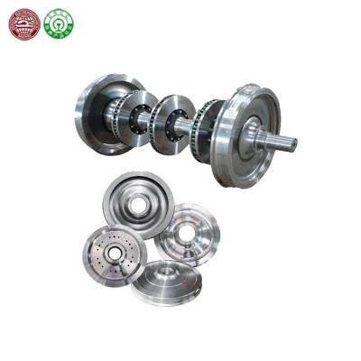 China Railway Vehicles AAR /EN /IRS /JIS /KS /GOST Standard Wheel Assembly For Railway Vehicles for sale