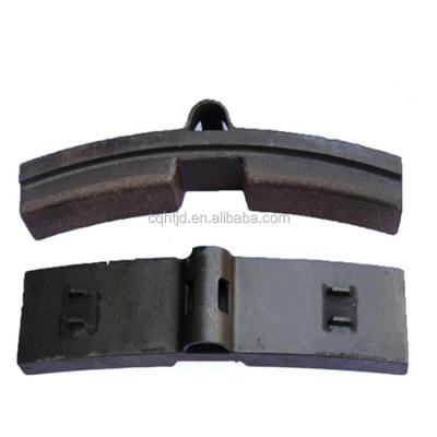 China Cast Iron Railway Brake Shoe For Train Brake System Compound Brake Block for sale