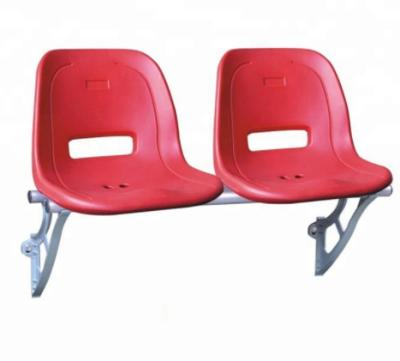 China Modern Hot Selling Stadium Grandstand Seat Plastic Bleacher Chairs Bleachers Seating With Back Seat For Sports for sale