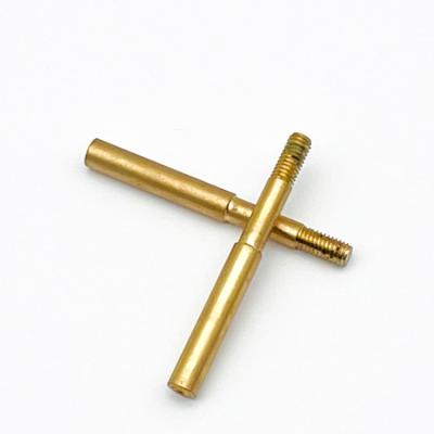 China Aluminum Custom Brass Block Precision CNC Milling Brass Turning Parts for sale