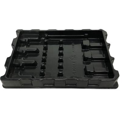 China Industrial Supply Vacuum Forming Product Process Plastic HDPE Vacuum Formed Tray for sale