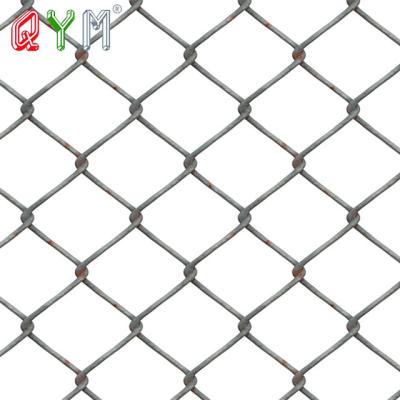 China Industry Chain Link Fence Wholesale Used Black Chain Link Fence Easily Assembled For Sale for sale