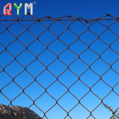 China Easily Assembled Hot Dipped Galvanized Price Diamond Wire Mesh Chain Link Fence for sale