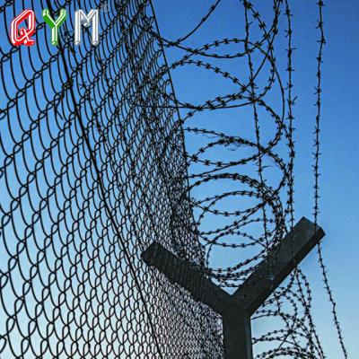 China Easily Assembled Airport Security Barrier Panel Airport Security Chain Link Barrier for sale