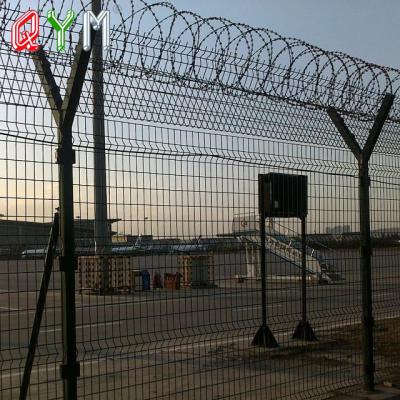 China Easily Assembled Galvanized Airport Security Barrier 358 Clearvu Jail Barrier for sale