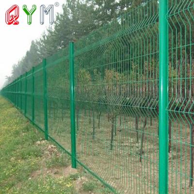 China Easily Assembled High Quality PVC Coated 3d Welded Wire Mesh Fence Panels In 12 Gauge for sale