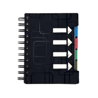 China New Product Custom Spiral Wholesale Eco Spiral Notebook with Pen for sale