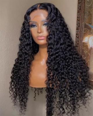 China No Shedding No Lace Front Wig, 180 Deep Wave 200 Virgin Hair Wigs, 30 Inch HD Full Lace Headband Deep Wave 360 ​​Tangle Factory Wholesale Wig for sale