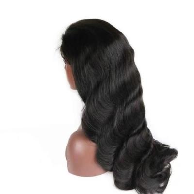 China Sheer Body Wave Hd Pre Plucked Hd Swiss Lace Vendor Body Wave 13X6 Frontal Ear To Ear Lace Frontal Wig for sale